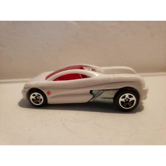 Hot Wheels 2001 Backdraft (White) Diecast Car Loose D34 - Picture 3 of 6
